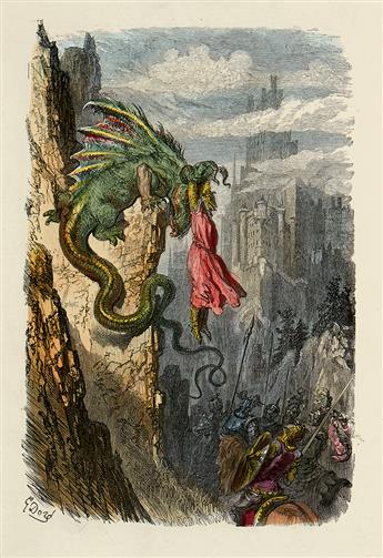 PEACOCK, W.F.  GUSTAVE DORÉ. The Adventures of St. George after his Famous Encounter with the Dragon.